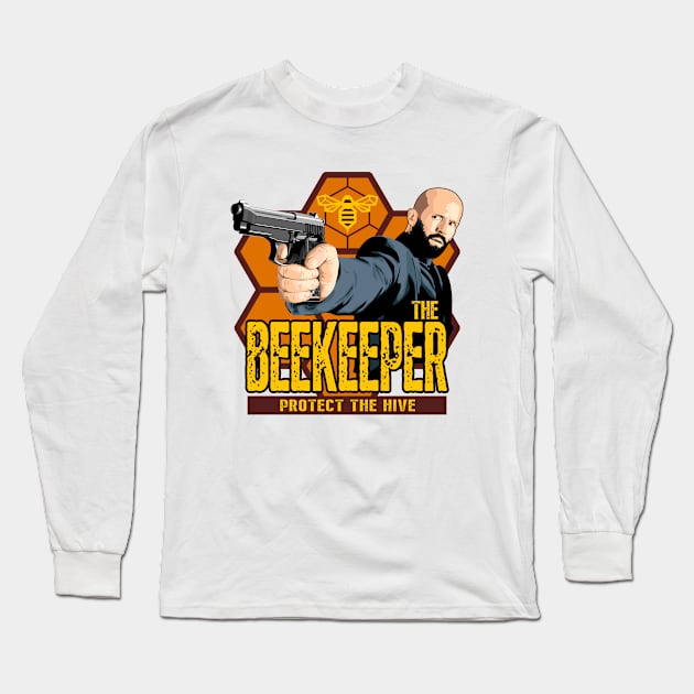 The Beekeeper Long Sleeve T-Shirt by Scud"